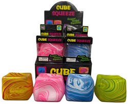 Squishy Painted Cube