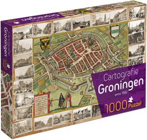 Afbeelding van het spelletje Groningen Cartografie Puzzel (1000 stukjes)