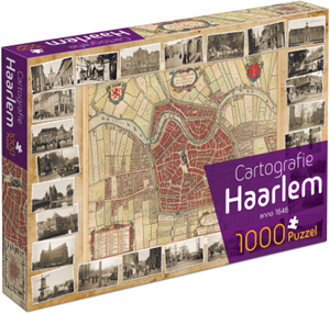 Afbeelding van het spelletje Haarlem Cartografie Puzzel (1000 stukjes)