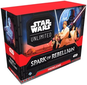 Afbeelding van het spelletje Star War Unlimited TCG - Spark of Rebellion Pre-Release Box