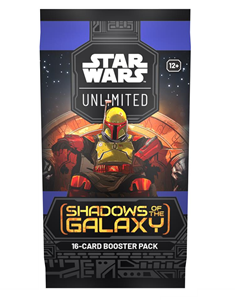 Fantasy Flight Games Star Wars: Unlimited TCG Shadows of the Galaxy Booster Pack