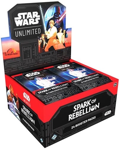 Star Wars Unlimited TCG - Spark of Rebellion Boosterbox
