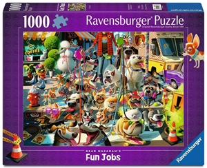 De Hondenuitlater Puzzel (1000 stukjes)