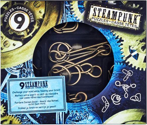 Steampunk Puzzle Sets - Blauwe versie