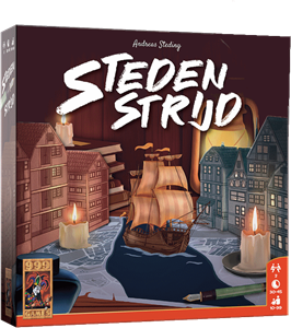 999 Games Stedenstrijd - Bordspel