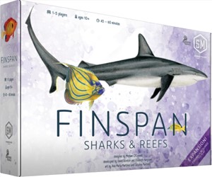 Stonemaier Games Finspan - Sharks & Reefs Expansion (Engels)