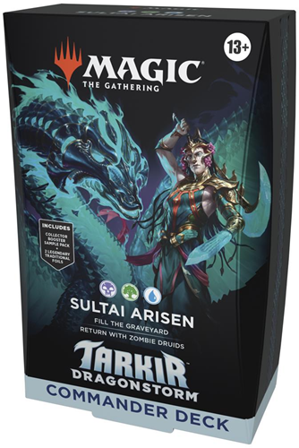 Magic the Gathering - Tarkir Dragonstorm Land Commander Deck - Sultai Arisen