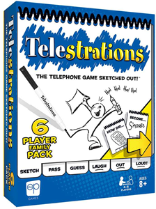 Afbeelding van het spel Telestrations 6 Player: The Family Pack