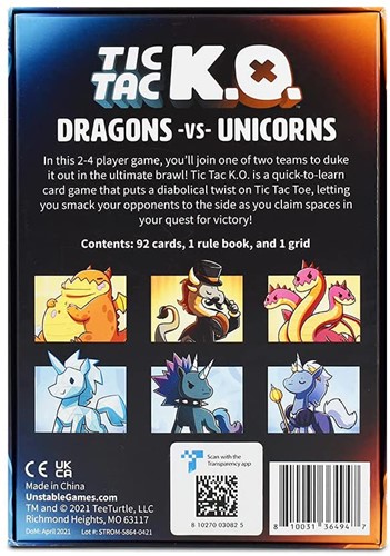 Tic Tac KO - Dragons vs Unicorns-3