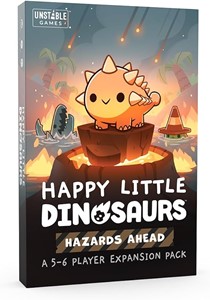 Afbeelding van het spelletje Happy Little Dinosaurs - Hazards Ahead (5/6 player) Expansion Pack