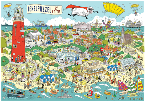 Texel Puzzel - 2e Editie (1000 stukjes)-3