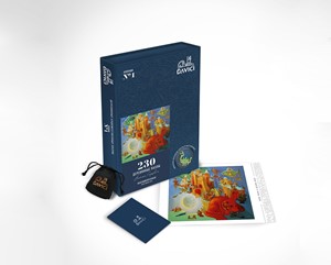 Afbeelding van het spelletje DaVICI - Hemelse Postbode Houten Puzzel (230 stukjes)