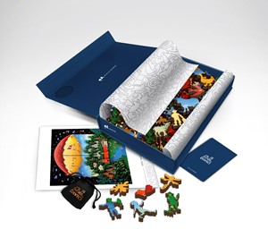 Afbeelding van het spelletje DaVICI - Dag & Nacht Houten Puzzel (280 stukjes)