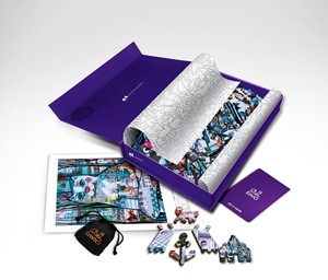 Afbeelding van het spelletje DaVICI - De Kat Sint Petersburg Houten Puzzel (200 stukjes)