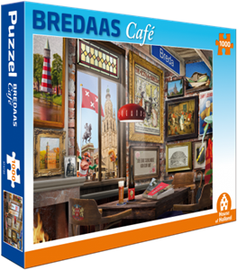 Afbeelding van het spelletje Bredaas Café Puzzel (1000 stukjes)