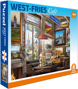 Afbeelding van het spelletje West Fries Café Puzzel (1000 stukjes)