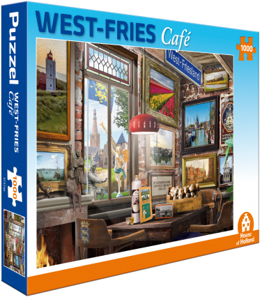 West Fries Café Puzzel (1000 stukjes)