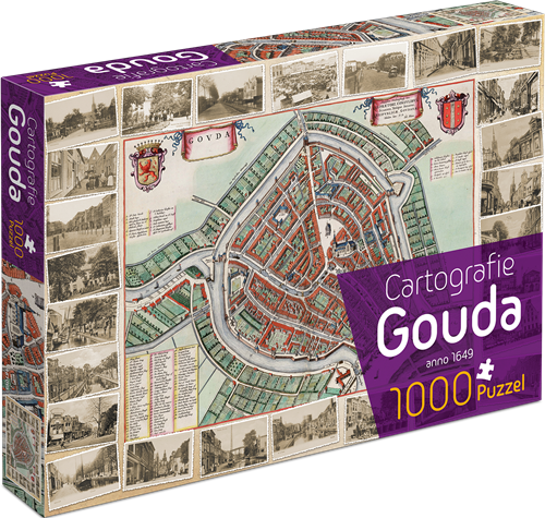 Cartografie Gouda (1000 stukjes)