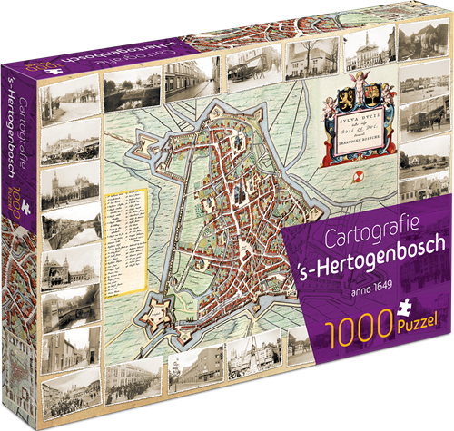 Cartografie 's-Hertogenbosch (1000 stukjes)