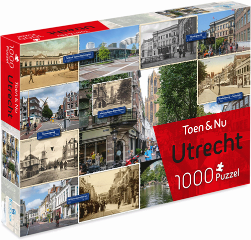 Toen & Nu - Puzzel Utrecht (1000 stukjes) 