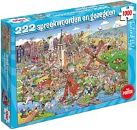 222 Spreekwoorden en Gezegden Puzzel (1000 stukjes)