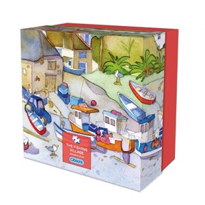 Gibsons The Fishing Village Puzzel Gift Box 500 Stukjes gibsons kopen in de aanbieding