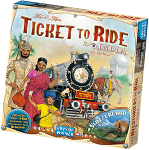 Days Of Wonder Ticket To Ride India Uitbreiding days of wonder kopen in de aanbieding