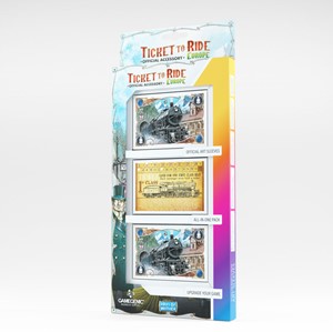 Afbeelding van het spelletje Sleeves Ticket To Ride EU Art Sleeves (168 stuks)