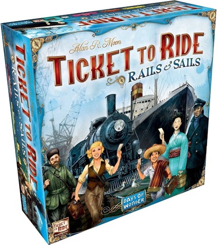Ticket To Ride - Rails & Sails (Engelse versie)