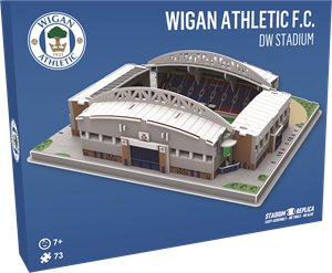 Kick Off Games Wigan Athletic DW Stadium 3D Puzzel (73 stukjes)