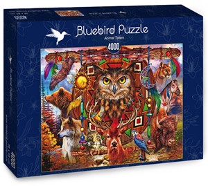 Afbeelding van het spelletje Animal Totem Puzzel (4000 stukjes)