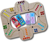 Tokken Bord - De Luxe - 4 en 6 personen-2