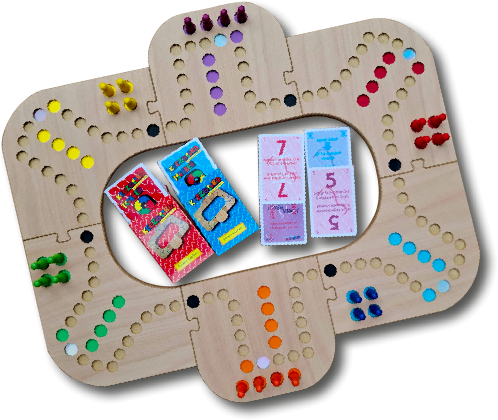 Tokken Bord - De Luxe - 4 personen-2