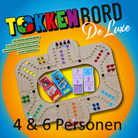 Tokken Bord - De Luxe - 4 en 6 personen