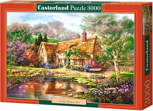 Afbeelding van het spel Twilight at Woodgreen Pond Puzzel (3000 stukjes)