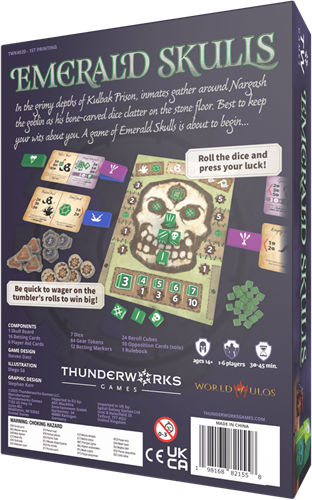 Emerald Skulls - Board game-2