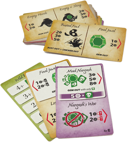 Emerald Skulls - Board game-3