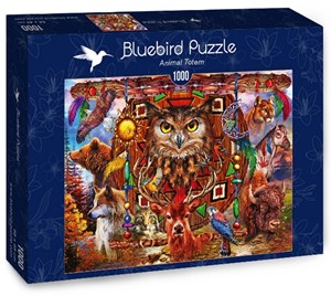 Afbeelding van het spel Animal Totem Puzzel (1000 stukjes)
