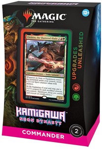 Afbeelding van het spel Magic The Gathering - Kamigawa Neon Dynasty Commander Deck Buckle Up