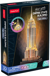 Empire State Building LED 3D Puzzel (37 stukjes)