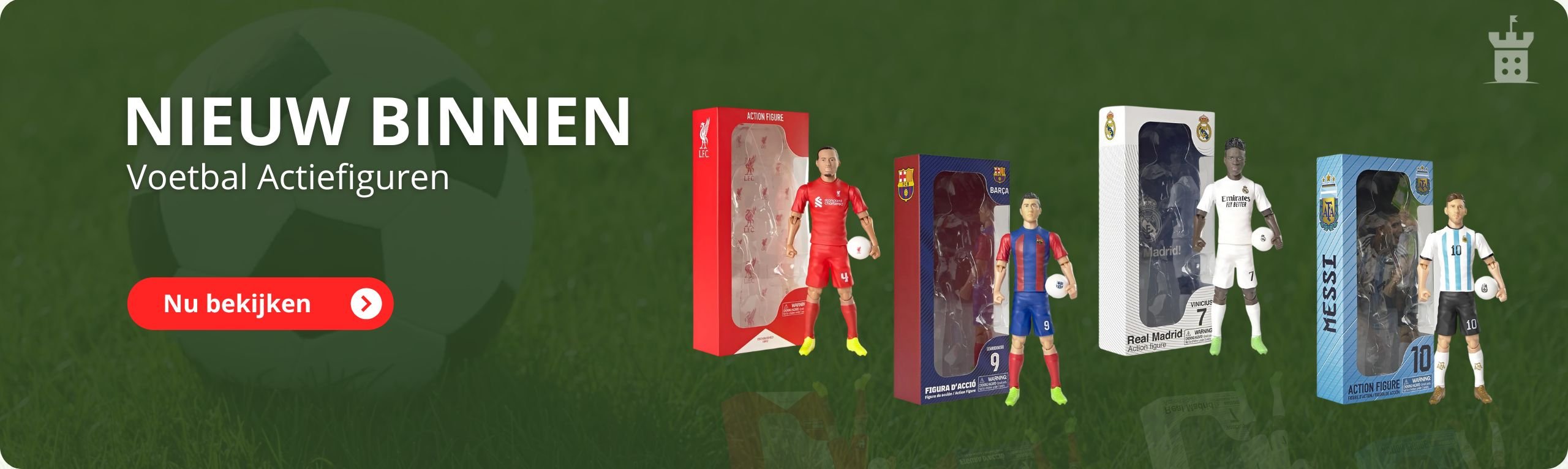 Voetbal actiefiguren
