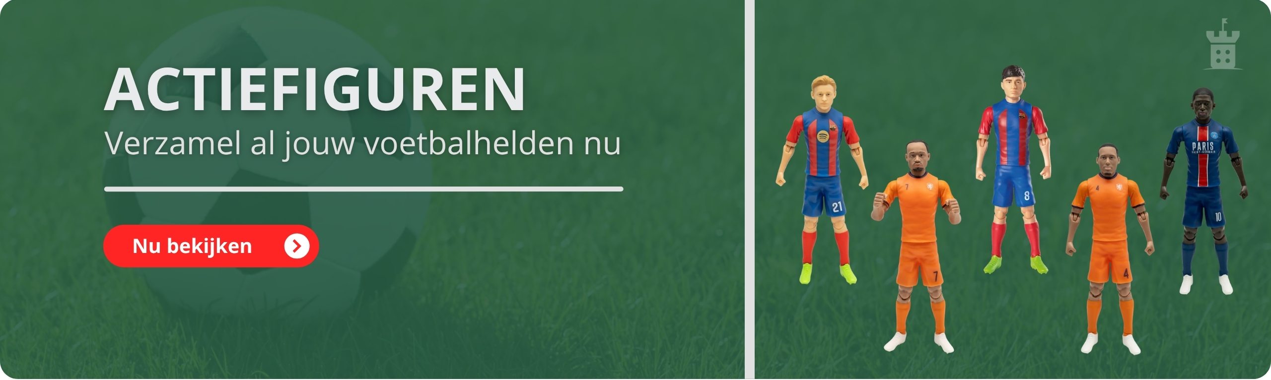 Voetbal actiefiguren