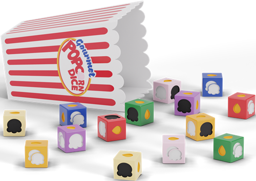 Gourtmet Popcorn Dice -2