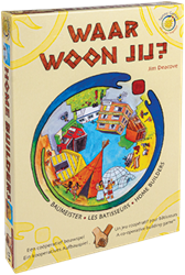 Waar Woon Jij? - Bordspel