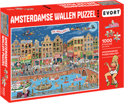 Amsterdamse Wallen Puzzel (1000 stukjes)