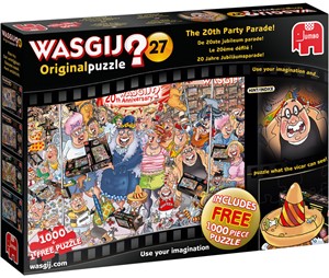 Jumbo Wasgij Original Puzzel 27 De 20Ste Jubileum Parade 2 X 1000 Stukjes jumbo kopen in de aanbieding Jumbo Wasgij Original Puzzel 27 De 20Ste Jubileum Parade 2 X 1000 Stukjes jumbo kopen in de aanbieding