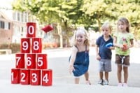 Blikgooien - Rood met Cijfers-2