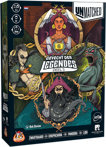 White Goblin Games Unmatched: Gevecht der Legendes 3 (NL versie)