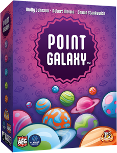 White Goblin Games Point Galaxy - Kaartspel