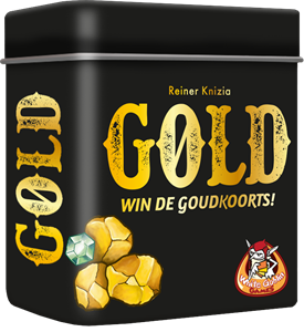 White Goblin Games Gold - Kaartspel in Blik